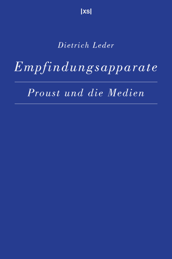 Leder Empfindungsapparat Buchcover